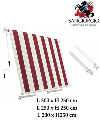 Tende sole caduta per - a,
