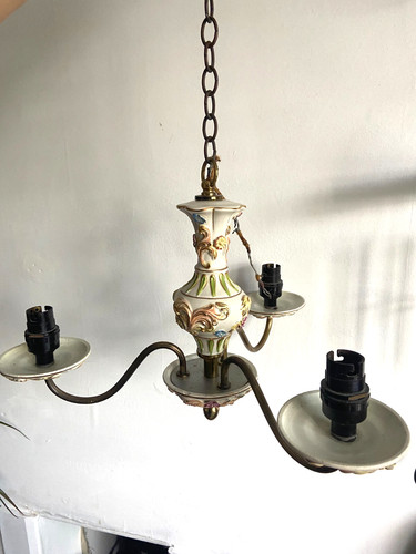 Lampadario vintage stile