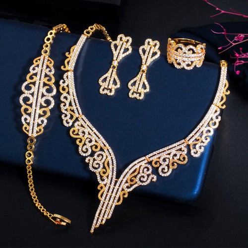 Lusso cubic zirconia collana - cubic,