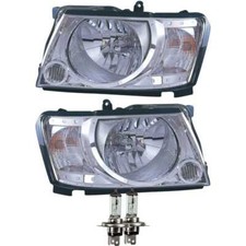 Set Di Fari Per Nissan PATROL GR II Wagon Y61 10.04- H4 Inclusi OSRAM