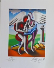 MARK KOSTABI - grafica d'autore con certificato di autenticità mis. 56x70