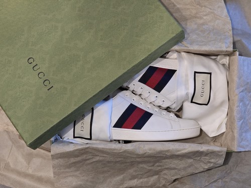 Gucci new ace white lux - gucci,