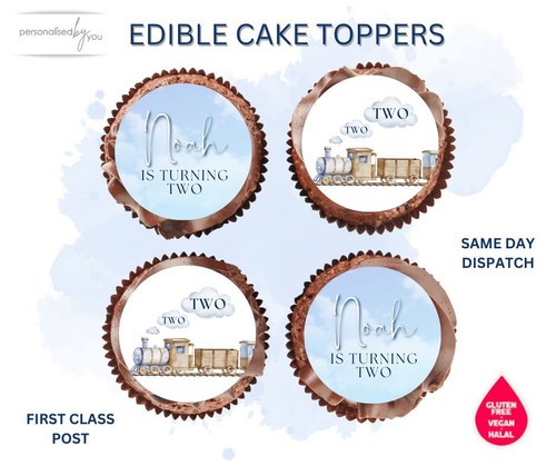 Cupcake edibile compleanno - edibile, 2°