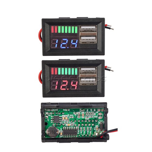 Voltmetro display digitale led - voltmetro,