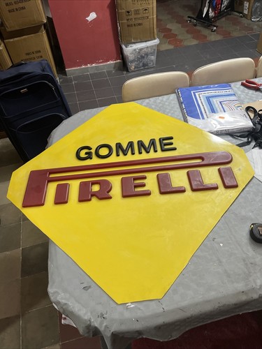 Insegna pubblicitaria gomme - insegna,