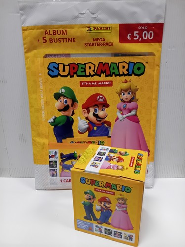 Album figurine super mario - mario, +