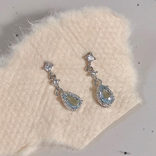 Orecchini gocce acqua chic - orecchini,