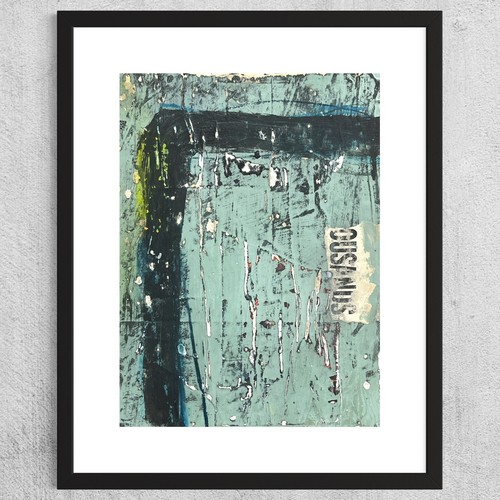 Quadro collage arte - , moderna
