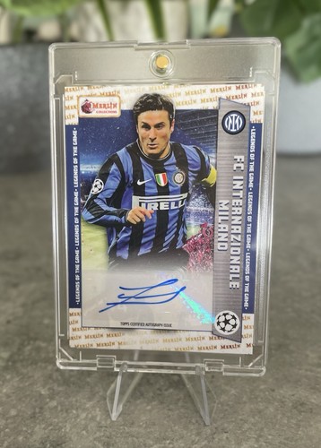 Javier zanetti auto topps - zanetti,