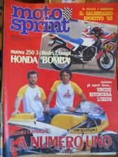 Motosprint 5 1983 Suzuki Gamma 4 di Uncini & Mamola - Motocross Beppe Andreani