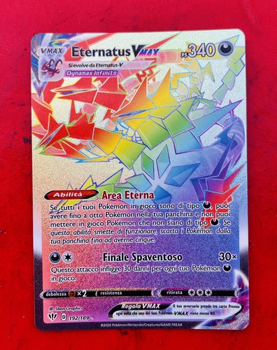 Lotto carte pokemon eternatus - carte,