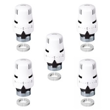 Testa Termostatica CALEFFI 200000 completa di adattatore per valvola set 5 pezzi