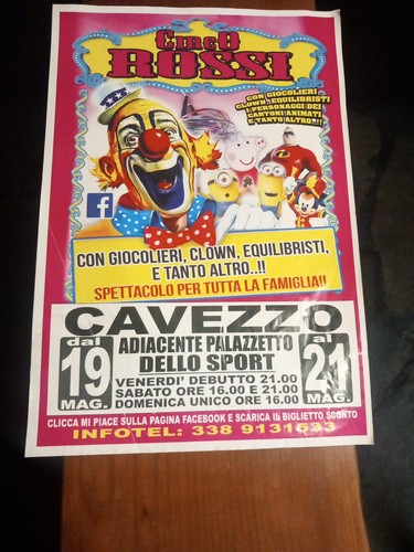 Locandina circo rossi rissi - locandina,