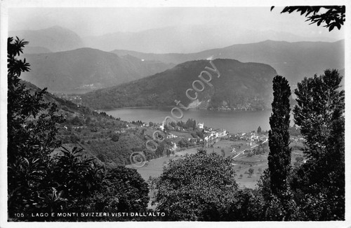 Cartolina lago monti - ,