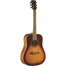 Eko ONE D150 VINTAGE BURST Chitarra acustica Dreadnought spalla mancante 20T