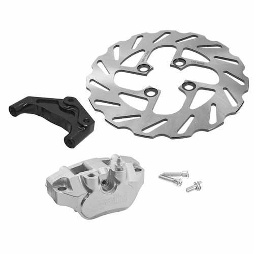 Brake disc and radial caliper - disc,