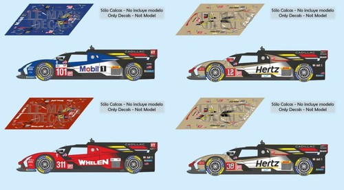 Decals cadillac series - decals, lmdh