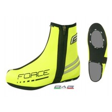 Force Copriscarpe Ciclismo In Neoprene Giallo Fluo