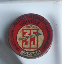 Pasta smeriglio per valvole scatola in latta vintage anni 60 officina anni 60