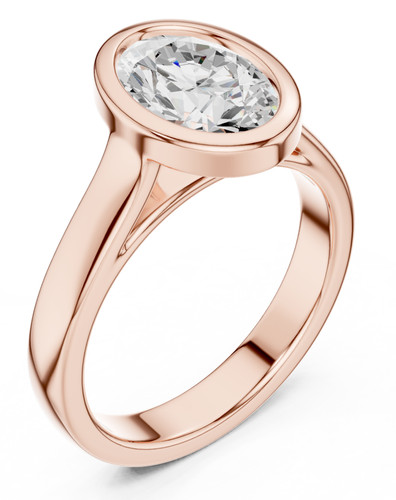 Anello uomo ovale - uomo, 2