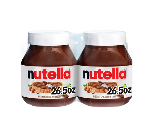 Nutella hazelnut spread with - spread,