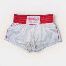 Pantaloncini Adidas Stella McCartney lucidi running donna fitness 38 vintage sport palestra