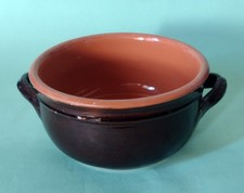 Tegame terracotta bicolore Ø 17 cm coccio