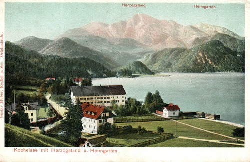 Cartolina lago cucina con - di,