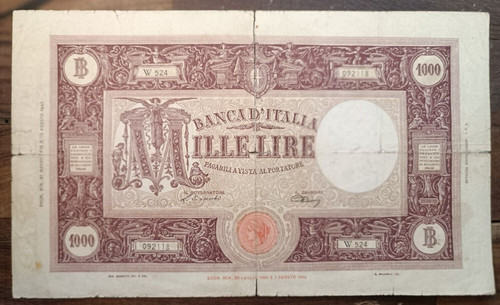 Luogotenenza 000 lire grande - luogotenenza,
