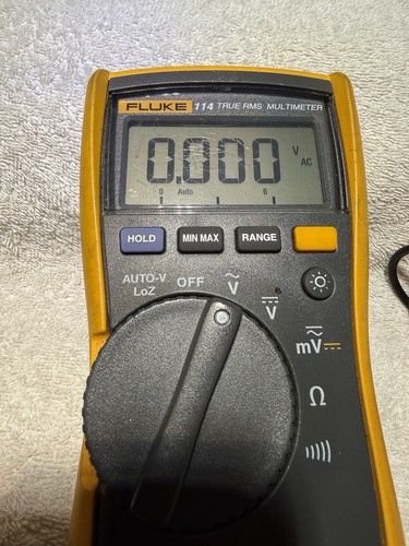 Multimetro fluke 114 true rms - multimetro,