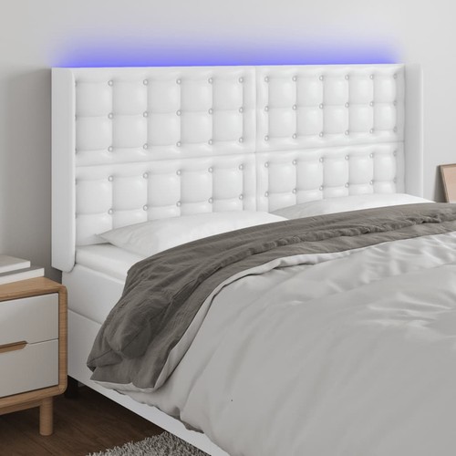 Vidaxl testiera led bianco - vidaxl,