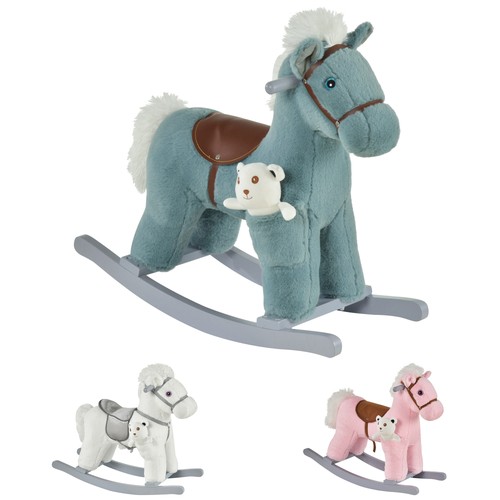 Homcom cavallo dondolo con - a,