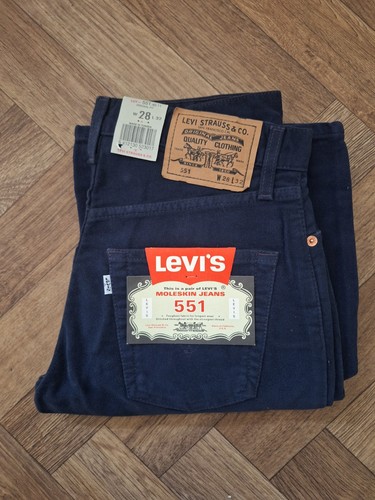 Jeans vintage levis 551 blu - vintage,