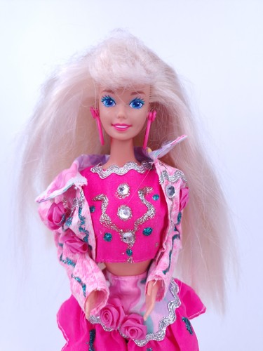 Bambola barbie paint dazzle - barbie,