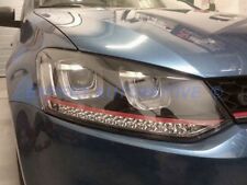 FARI VW POLO 6R/6C ANGEL EYES DOPPIO LENTICOLARE NERI/ROSSI FRECCE LED DINAMICHE