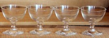 Set 4 bicchieri cristallo da