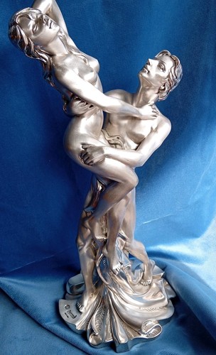 Scultura rivestita argento - scultura,