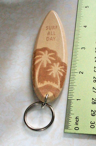 New wooden surfboard - new,