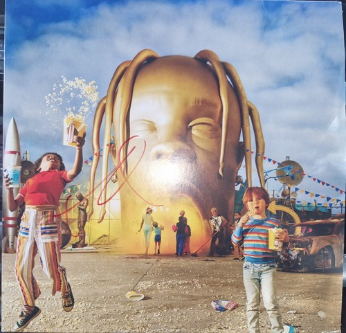 Travis scott signed astroworld - scott,