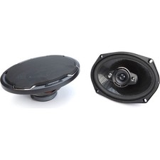 600W Black Speakers with