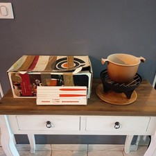 LE CREUSET  Service à Fondue Bourguignonne Enzo MARI