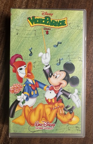 Vhs disney videoparade - disney, 8