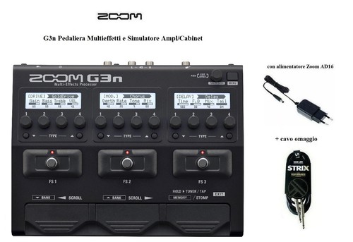 Zoom g3n pedaliera processore - pedaliera,