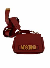 Borsa moschino pelle - pelle, rosso