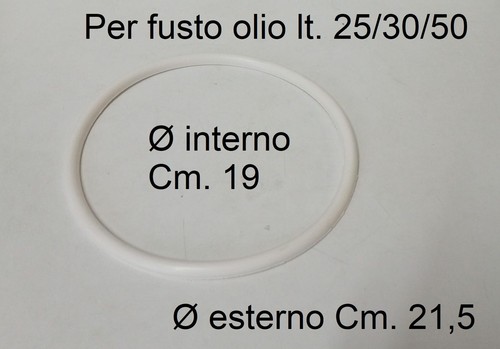 Guarnizione gomma per fusto - per,