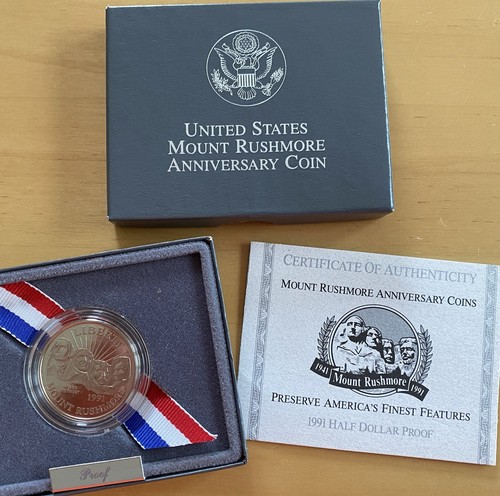 Usa mezzo dollaro 1991 mount - mezzo,