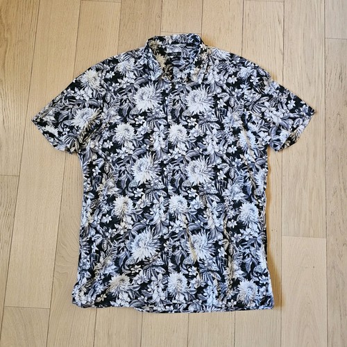 Camicia maniche corte floreale