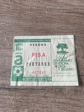 Verona-Pisa biglietto/ticket
