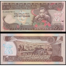 ETHIOPIA 10 Birr 2017 - UNC -