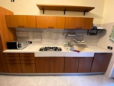 Cucina completa Aiko usata in ciliegio e okite compresa colonna forno 